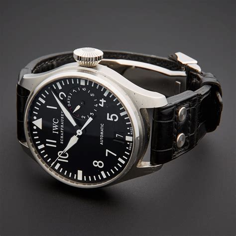 second hand iwc pilot watch|iwc big pilot pre owned.